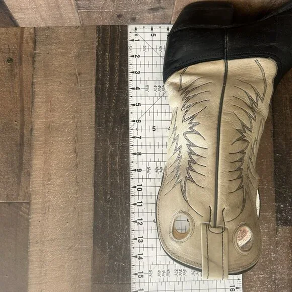 Nocona Vintage Western Cowboy Boots Mens 9 D